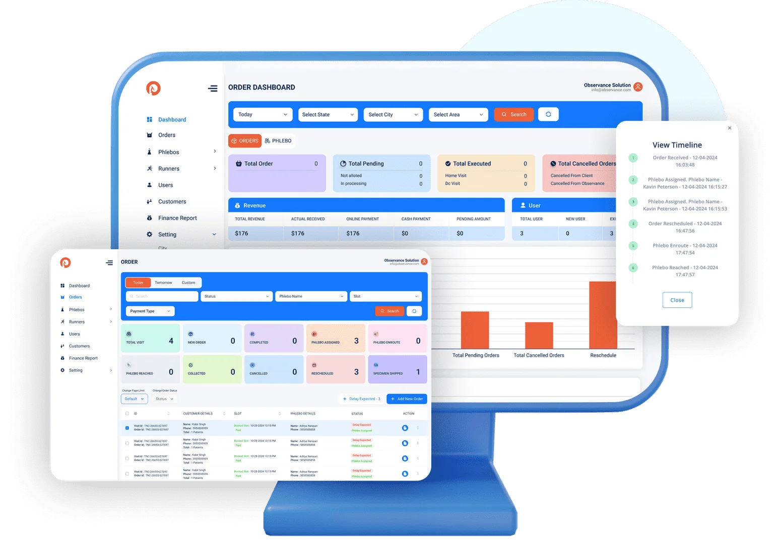 Web Application (Office/Admin Staff)